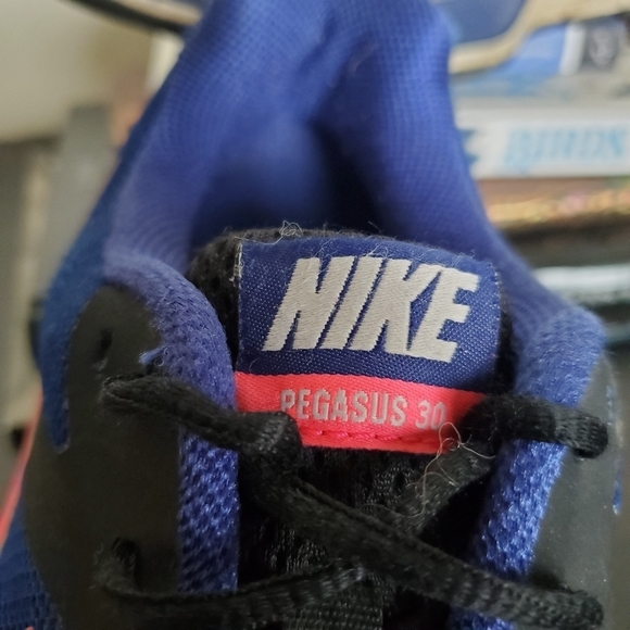 Nike Pegasus 30 Blue and Pink Size 11 - Picture 4 of 6